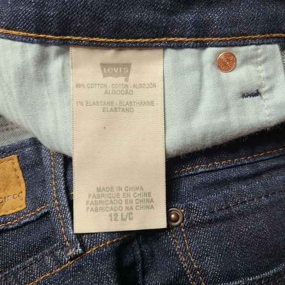 LEVI'S san Francisco slight curve  boot cut jeans - Picture 5 of 6